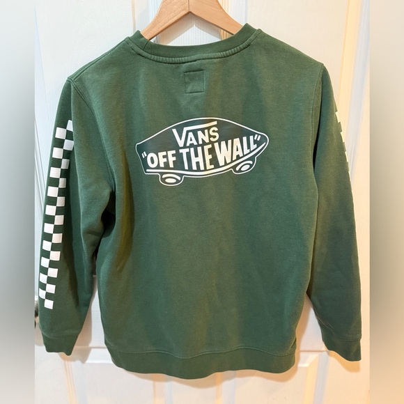 Vans Other - Vans Men's Crewneck Sweater in Forest Green